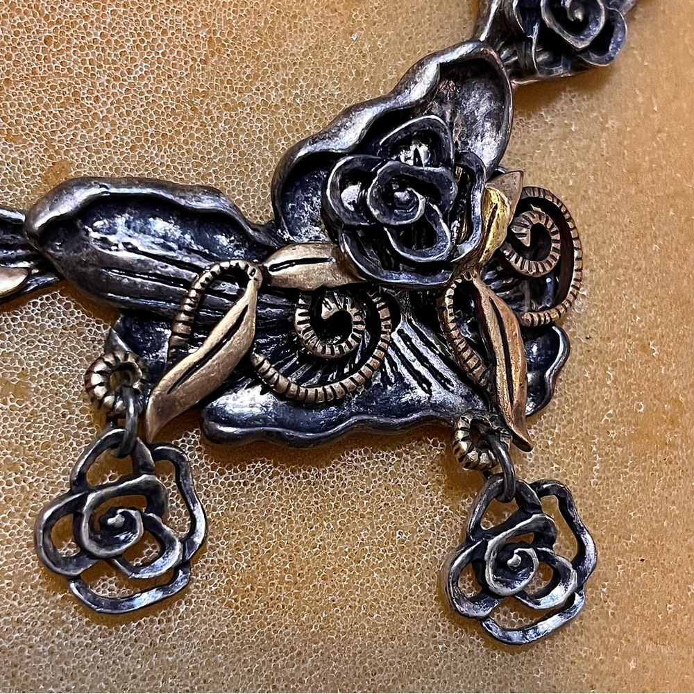 Beautiful Chico’s Statement Necklace And Earrings - image 1